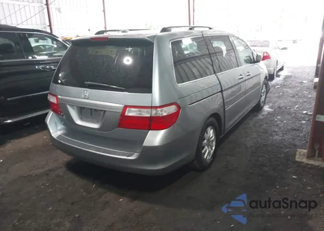 2007 Honda Odyssey Ex-L из США, поврежденный, VIN 5FNRL38727B060519